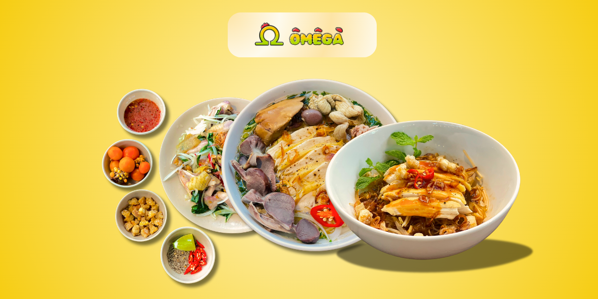 Ô Mê Gà - Gỏi Gà, Phở Gà, Cháo Gà, Miến Gà