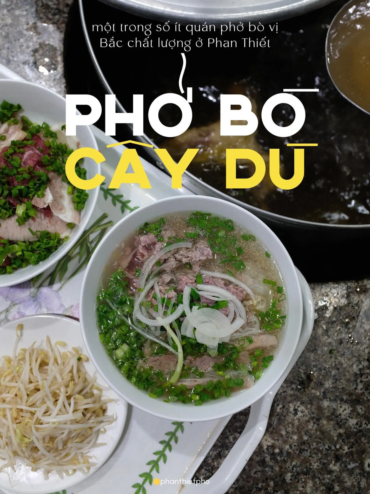 Phở Bò Cây Dù tại Thủ Khoa Huân, Phan Thiết
